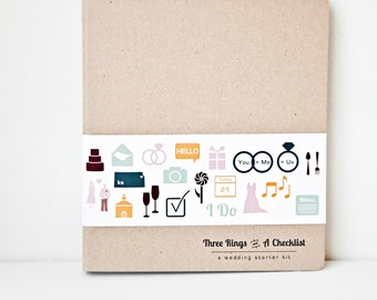 Wedding planning ring binder