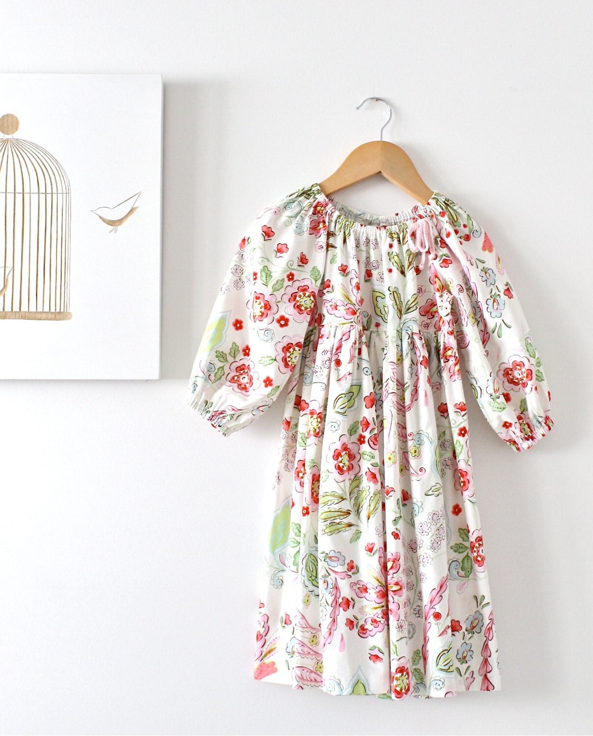 shabby chic girls floral dress vintage by chasingmini on etsy shabby chic girls floral dress vintage by chasingmini on etsy