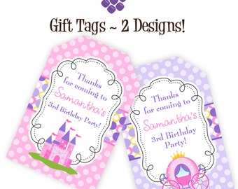 Popular items for princess gift tags on Etsy