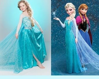 Frozen Custom Elsa Costume