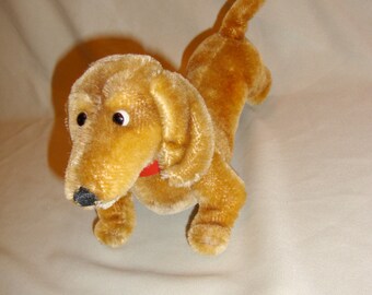 Chien Teckel Steiff Original – Occasion