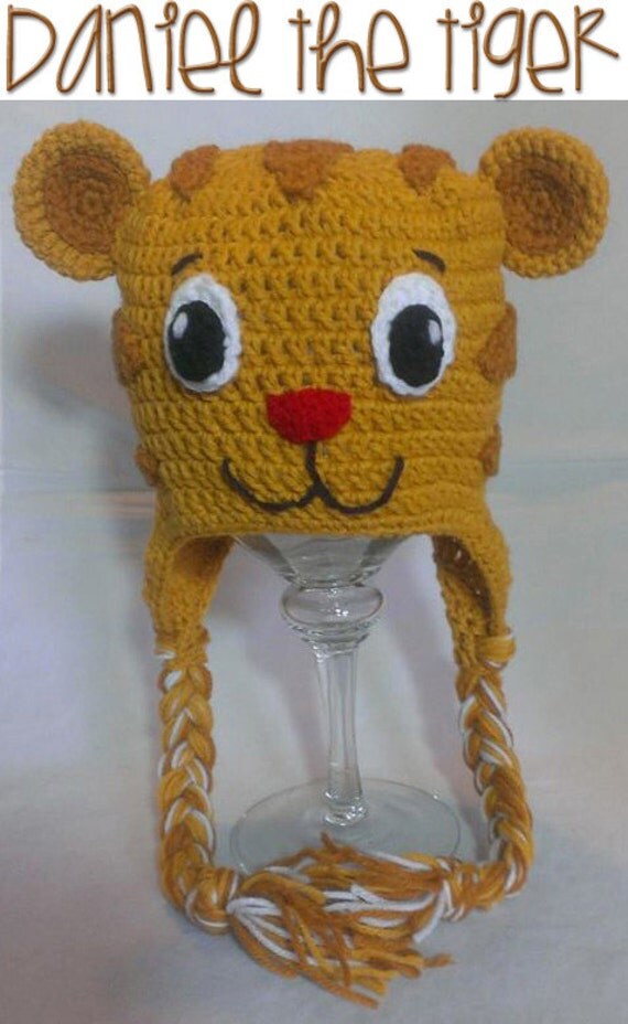 Daniel the Tiger INSPIRED Crochet PATTERN INSTANT Download