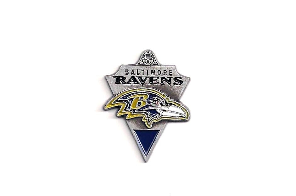 NFL Charm: Baltimore Ravens Pendant 29x23mm Football Charm