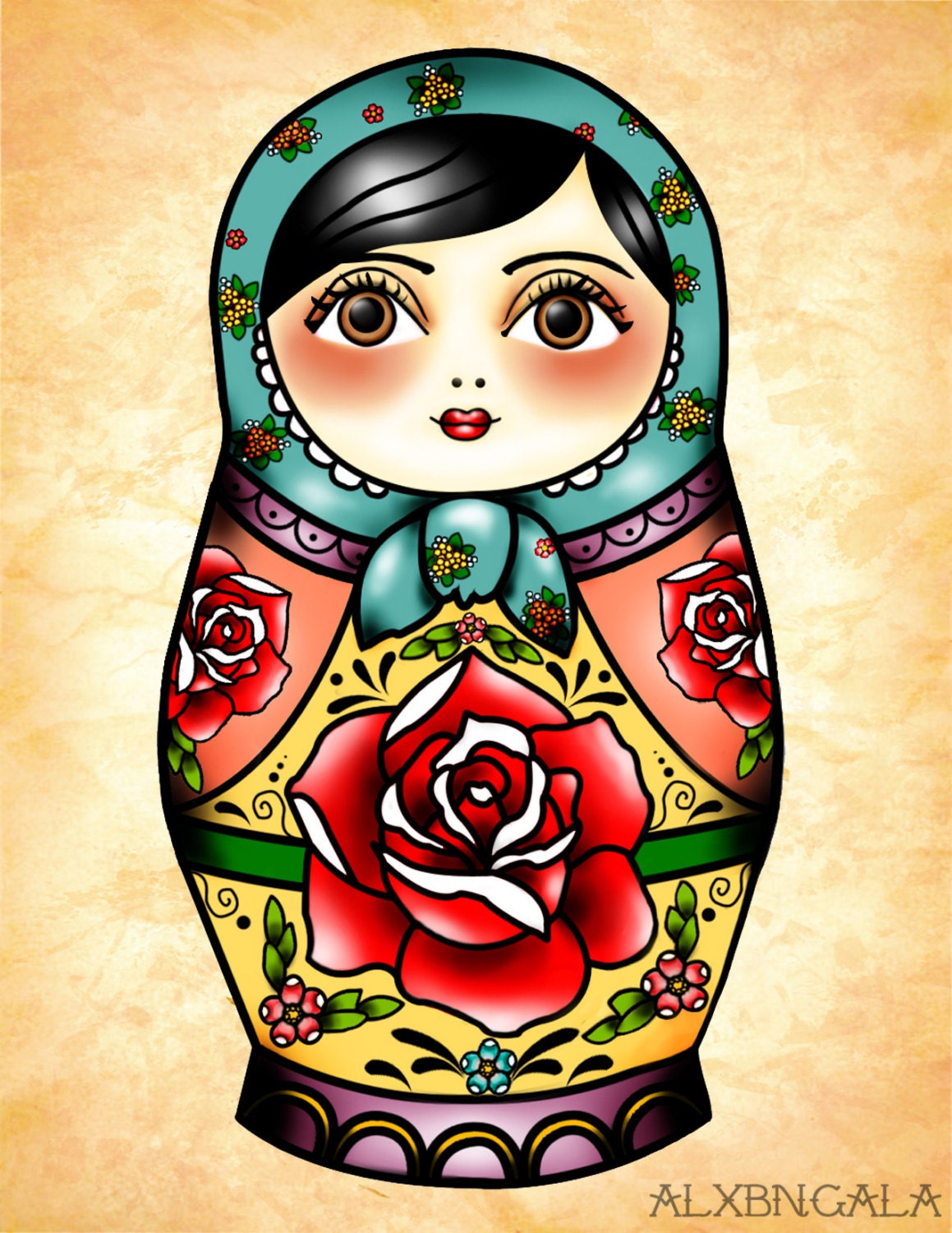 matryoshka cartoon show