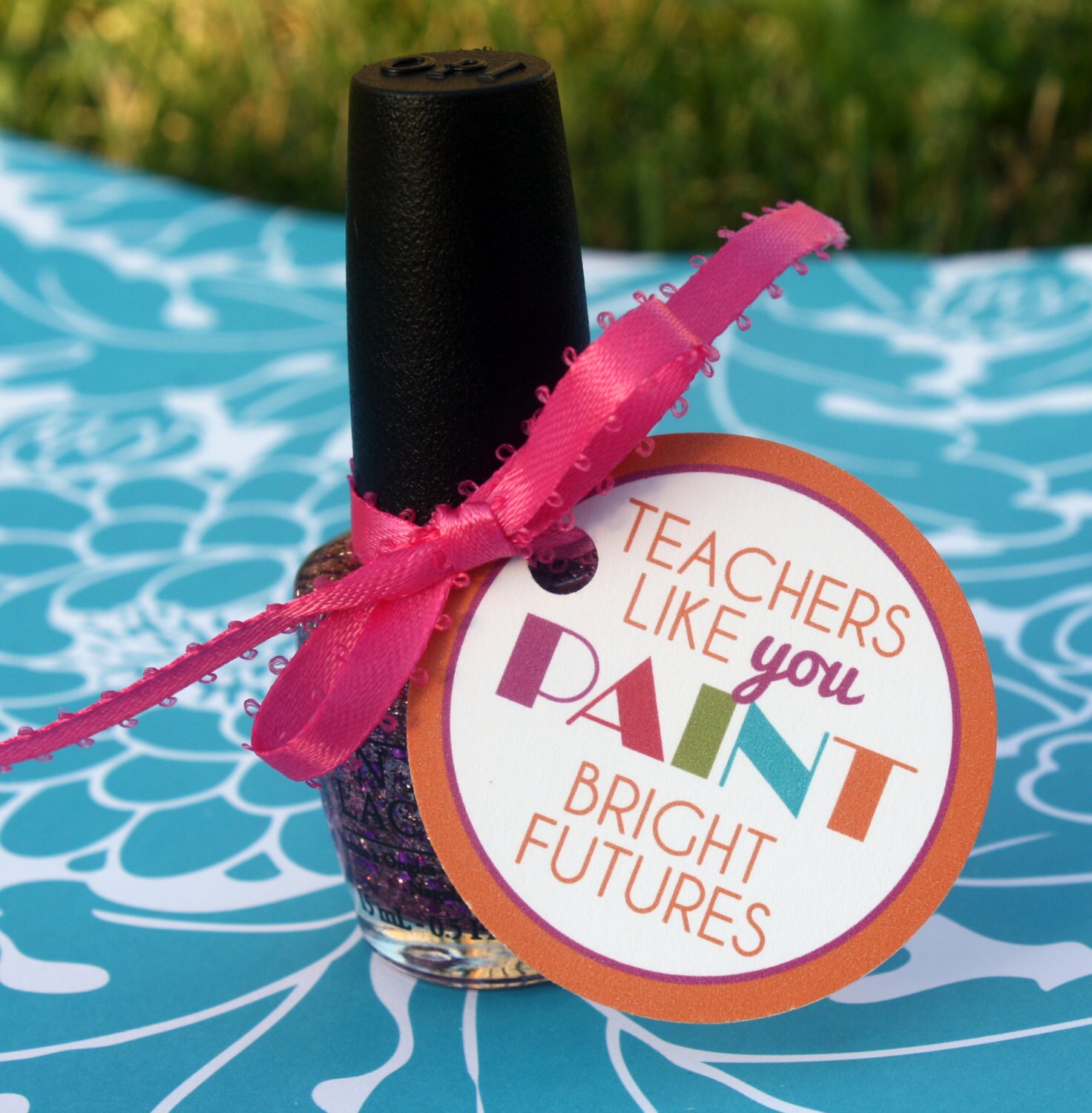 Printable Nail Polish Gift Tags | teacher nail polish gift tags instant printable by Printable Nail Polish Gift Tags | teacher nail polish gift tags instant printable by
