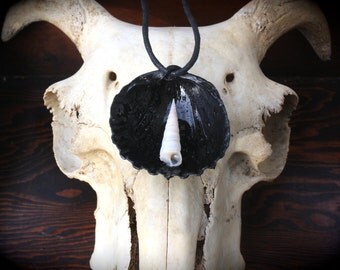 Faerie Horn Sea Shell pendant