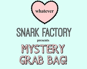 Snark Factory's Pastel Goth, Soft Grunge, and Kawaii MYSTERY GRAB BAG! - A sneaky way to get awesome jewelry at rock bottom prices!