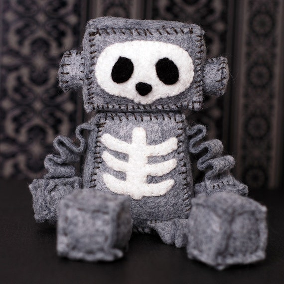 plush skeleton toy