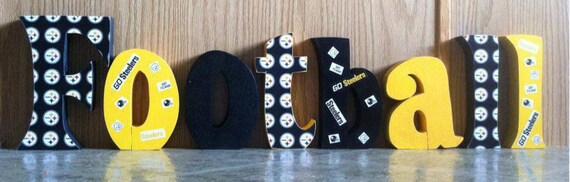 Football Letter Set