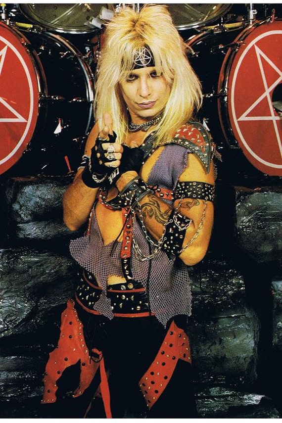 vince neil motley crue poster by SYNDICATE69 on Etsy