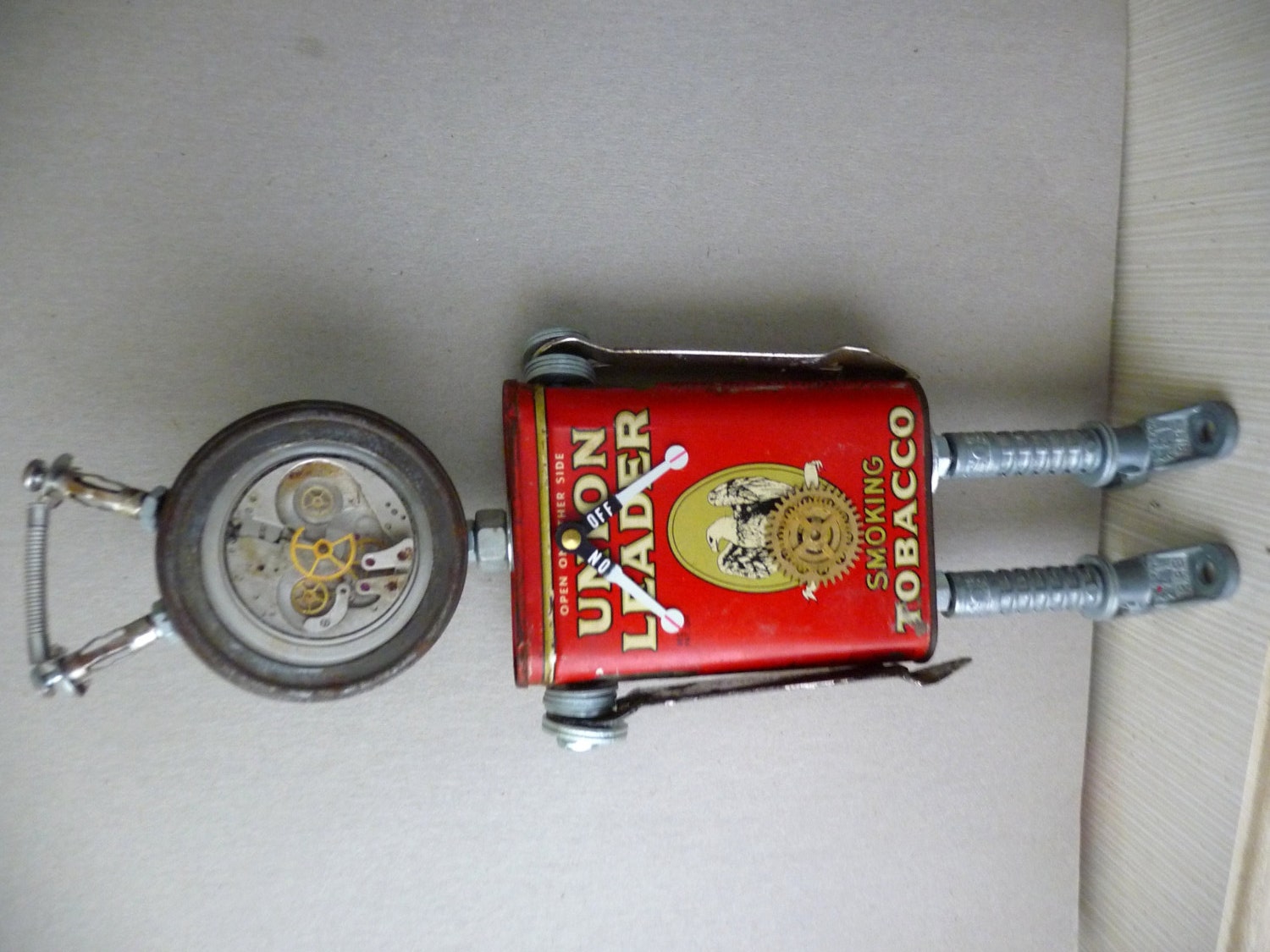 Union Time Keeper Found Object Assemblage By union time keeper found object assemblage by