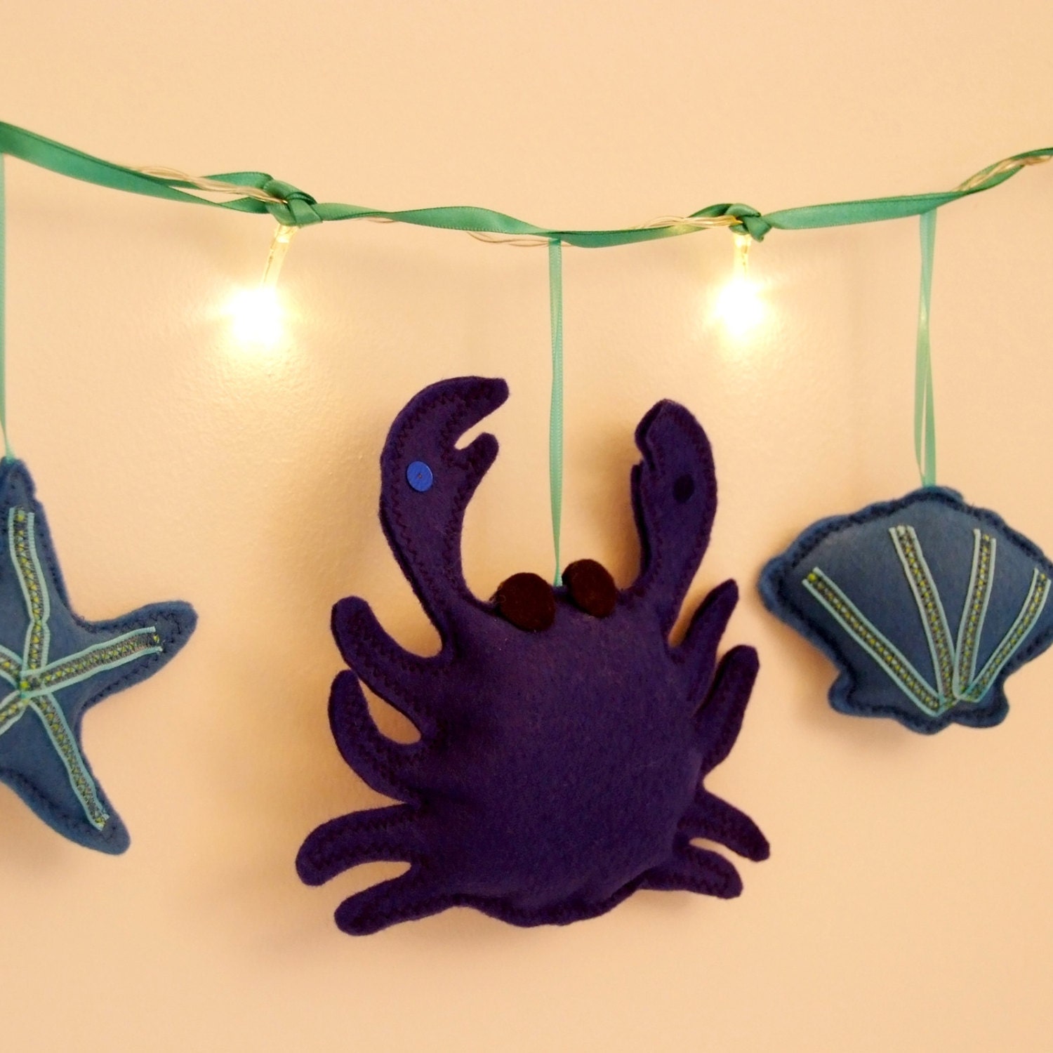 Under the Sea string lights fairy lights nautical themed