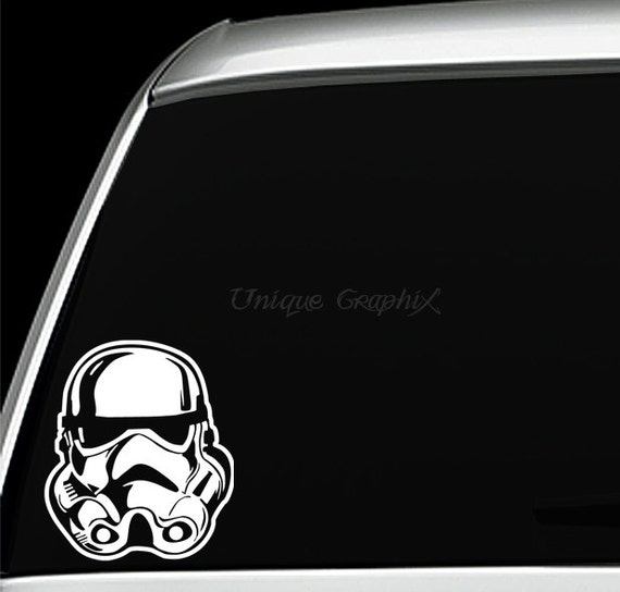 storm trooper window decal