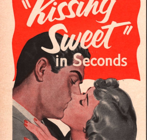 1952 Bad Breath Kissing Sweet in Seconds with by catchingcanaries