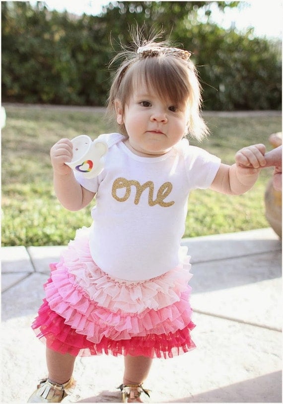 First Birthday "one" Bodysuit