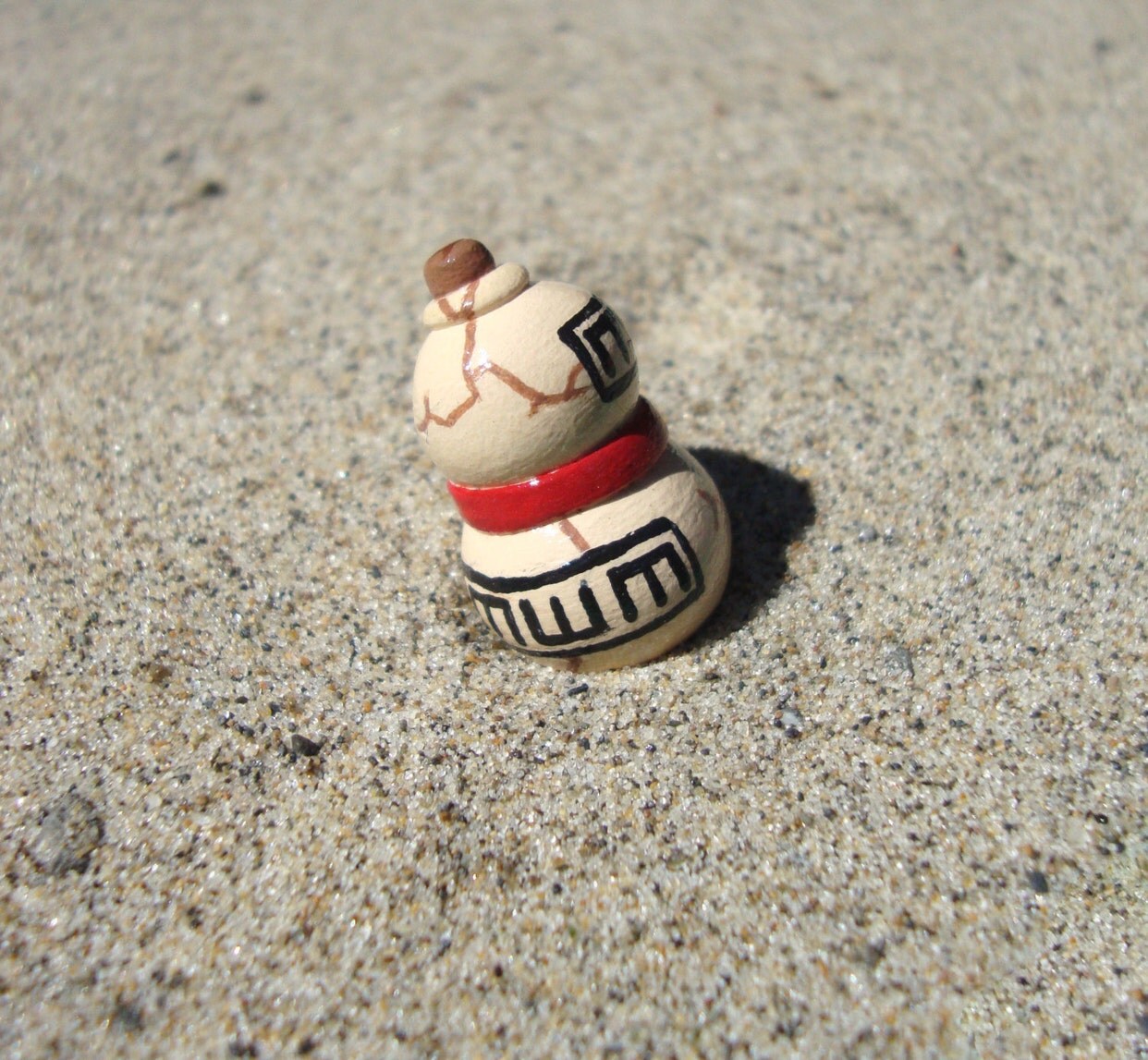 Gaara's Sand Gourd Figurine Naruto Shippuden by happycrafties