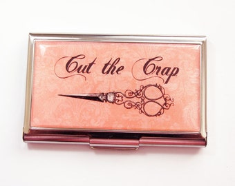 Sewing Needle case, Quilting Needle case, Needle holder, Needle case, Sewing supplies, Needle organizer, Cut The Crap, Peach, Damask (3905)