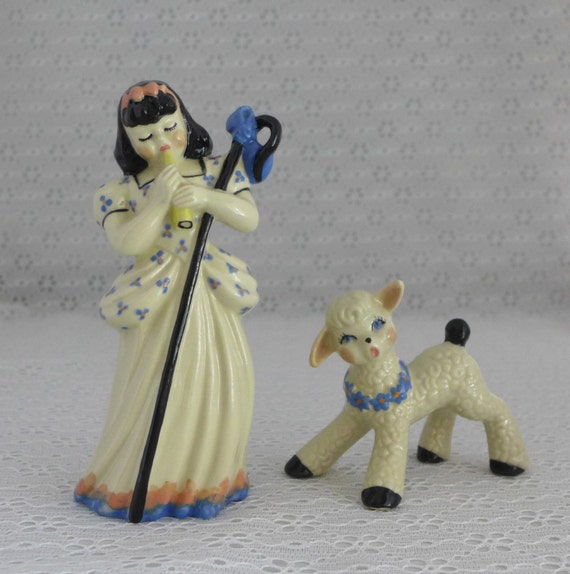 vintage little bo peep figurine