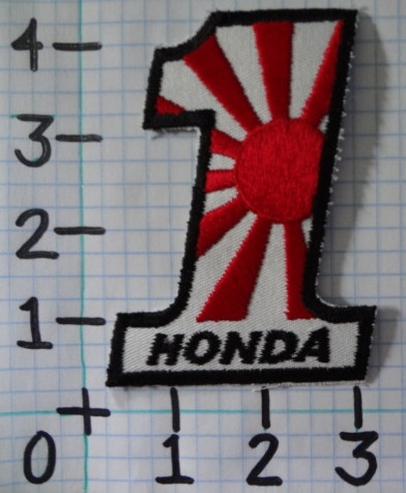 Honda motorcycle patch #4