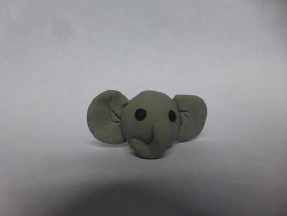Elephant Marble Pet Polymer clay miniature