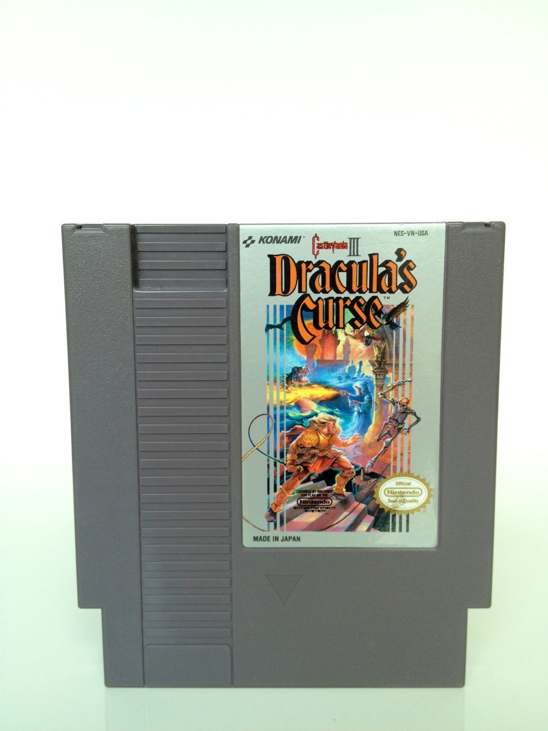 Vintage Castlevania III Dracula's Curse NES Nintendo Game