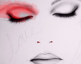 Scarlet - Art Print