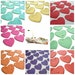 Plantable paper hearts - DEPOSIT on CUSTOM order of hearts made of handmade paper & Forget-Me-Not flower seeds - Memorial, sympathy gift