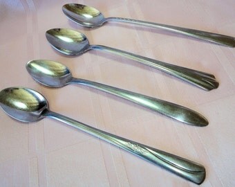 Oneida Palisade Set of 4 Iced Tea Spoons | EXTRA 30% OFF CODE FF30