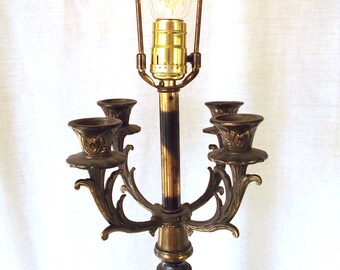 Popular items for vintage brass lamp on Etsy