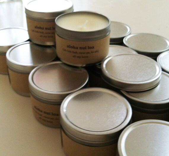 Made to Order Bulk Soy Candle Tins Wholesale