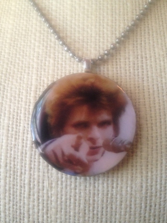 David Bowie Star Man Necklace