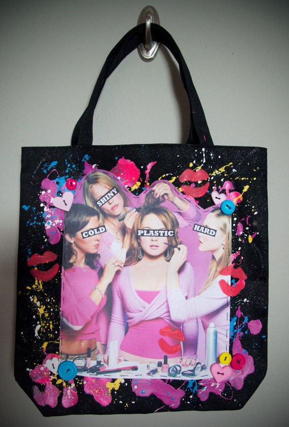 MEAN GIRLS Cold Shiny Hard Plastic Tote Bag by lovejonny on Etsy