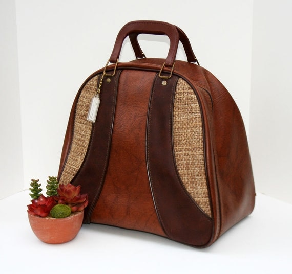 Vintage Bowling Ball Bag