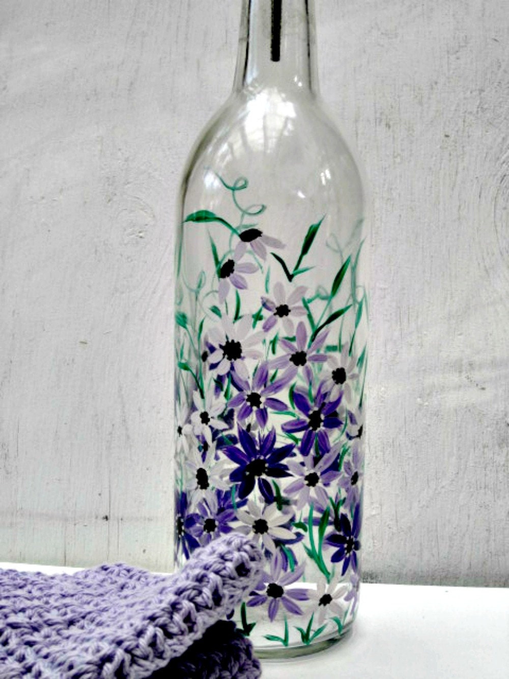 Dish Soap Dispenser Recycled Wine Bottle Soap Dispenser