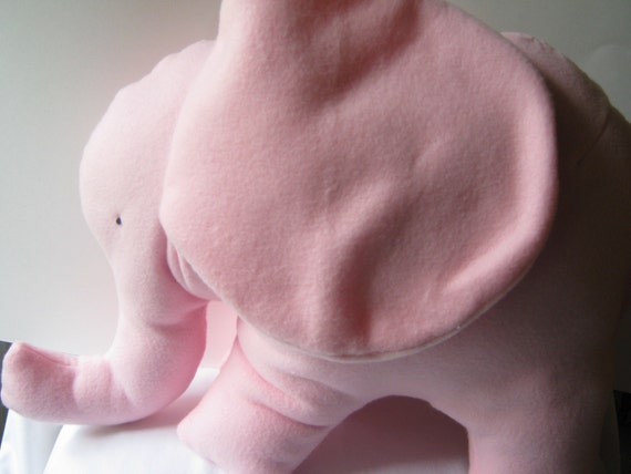 big pink stuffed animal