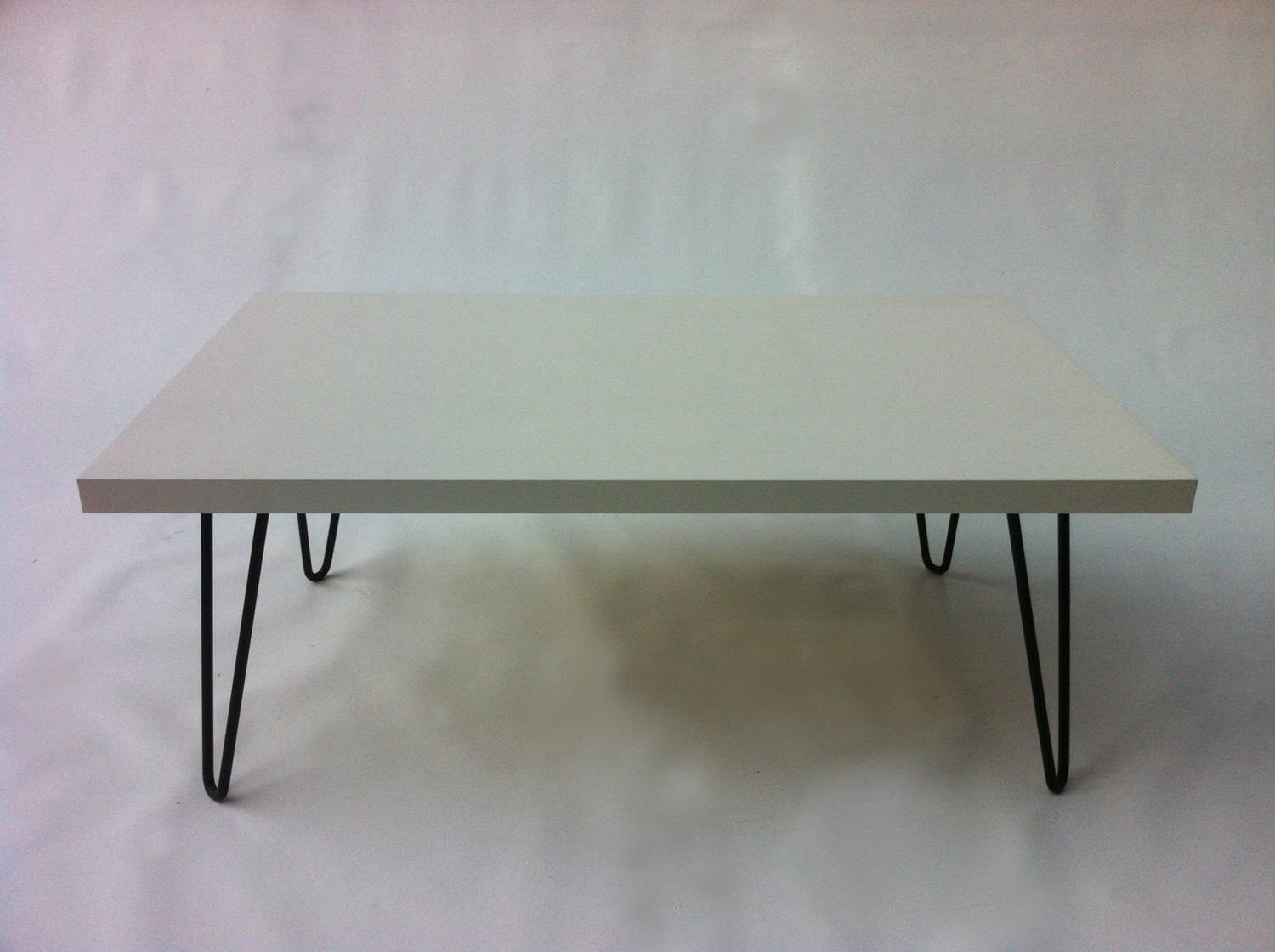 Mid Century Modern Coffee Table White by studio1212furniture