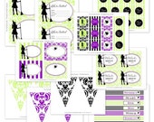 Halloween Glam Printable Party Collection - The TomKat Studio Il_170x135