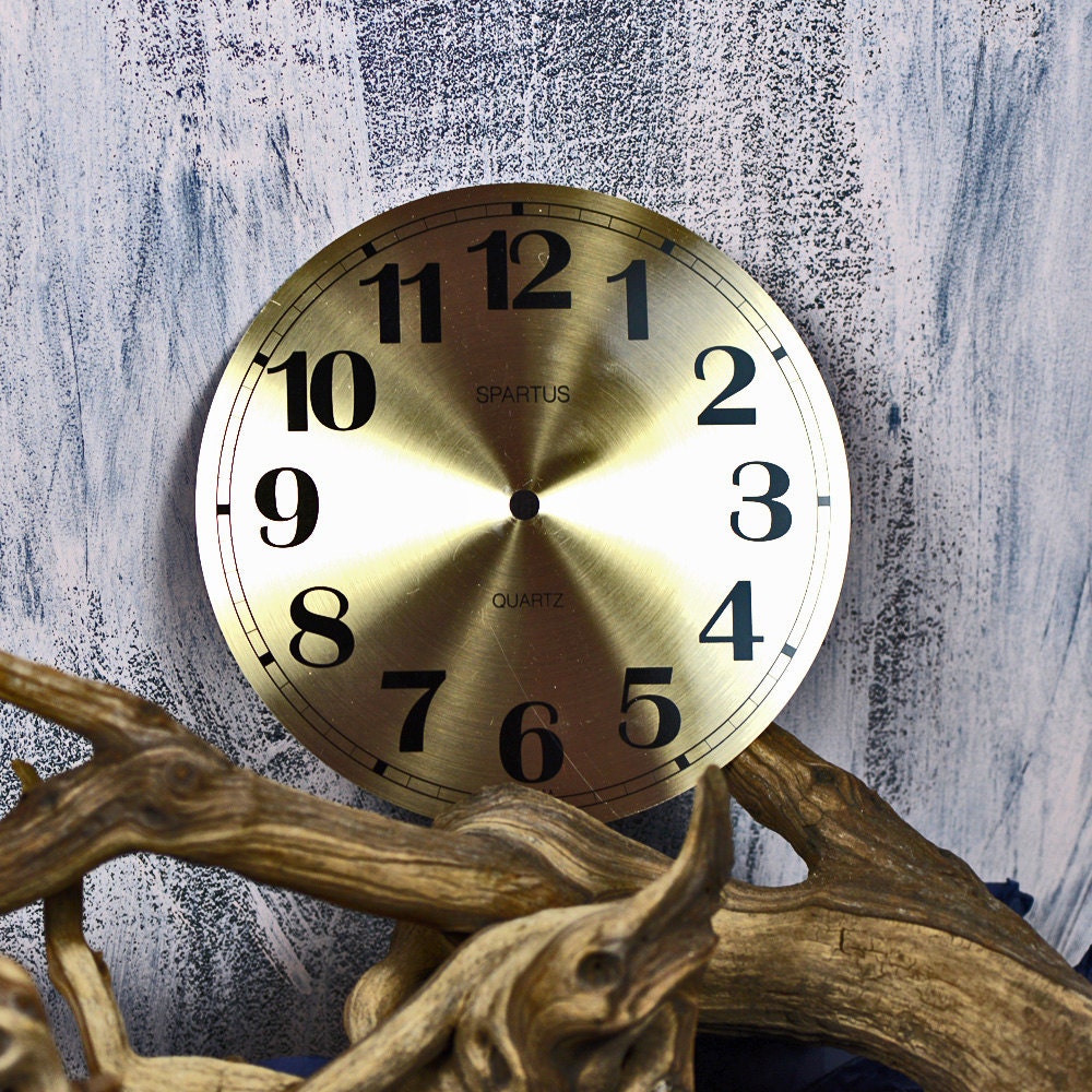 vintage 8.75 inch clock face, coolvintage, jewelry art, assemblage ...
