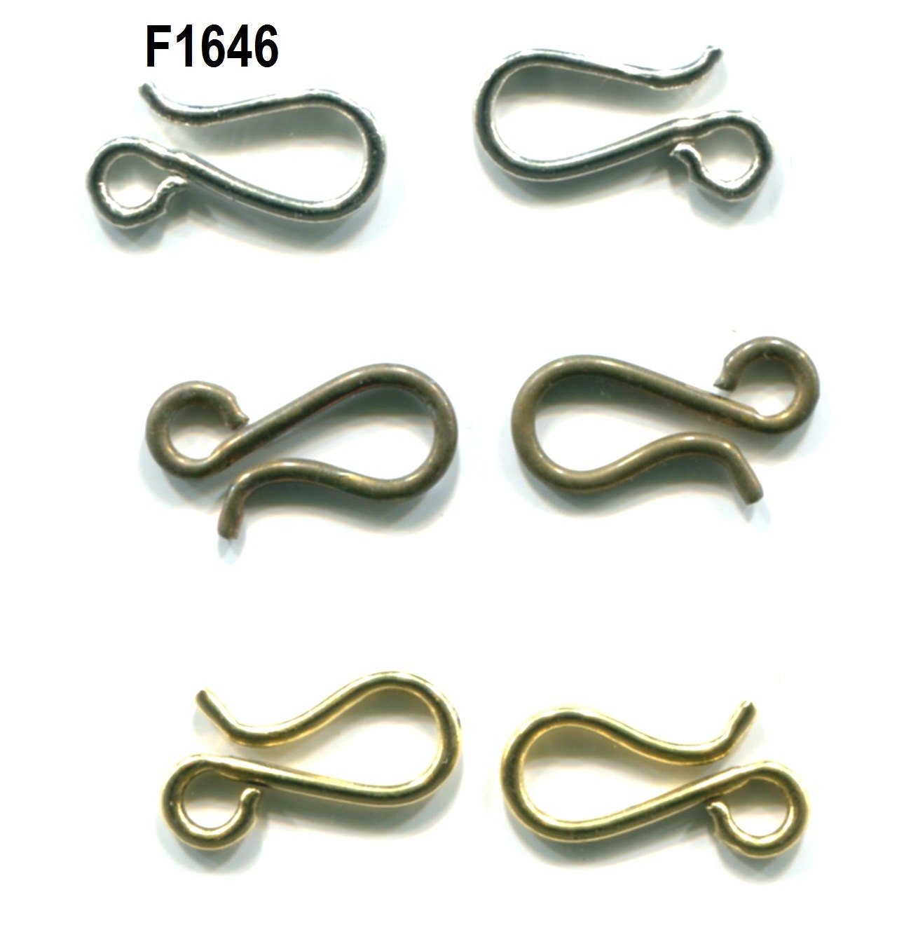 Safety Rings Clasps Greek Hook type Heavy and Light