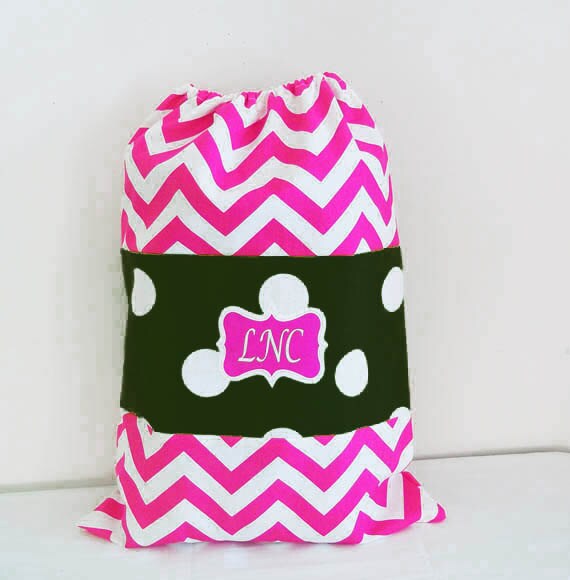 Dorm Decor Huge Laundry Bag in Bright Fun by ColorStyleDesign