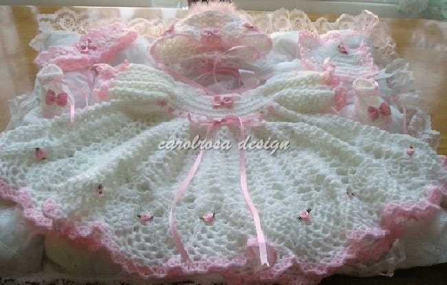 pattern preemie crochet headband doll Pattern Crochet by carolrosa Baby Reborn or Bebe for Baby