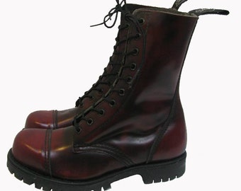 Oxblood Shelly Rangers Boots From England by Atomicfireball