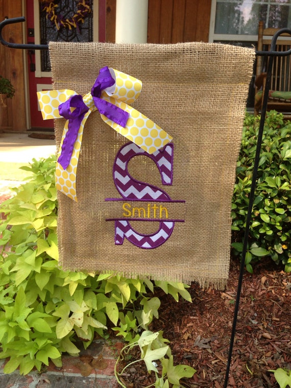 Lsu Garden flag by gagewmom on Etsy