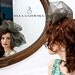 Oversized Bow Antique Gold and Black Tulle Women Headband Ladies Head Piece Wedding Headband Summer Party Accessory All Year Round Hats