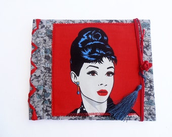 Cinema Memory Book Travel Journal Holiday Diary Art Sketchbook, Notebook, Audrey Hepburn Cover, Gift for Her, For Teenagers, Graduation Gift