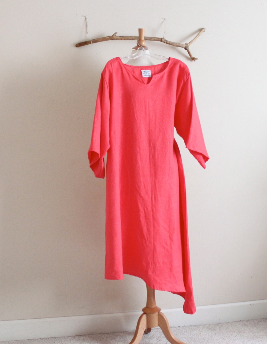 pink linen dress by annyschooecoclothing | Cool outfits, Pink linen ...