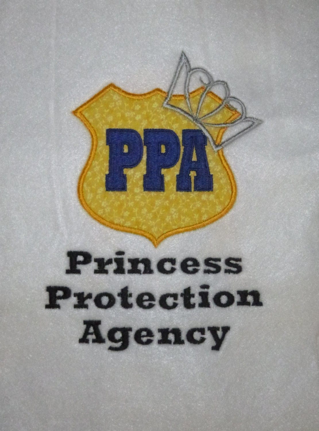 Download Princess Protection Agency with or withOUT crown appliqued
