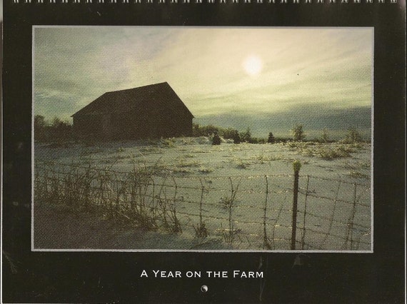 2014 WALL Calendar A Year on the Farm 12 different full color photos FREE SHIPPING