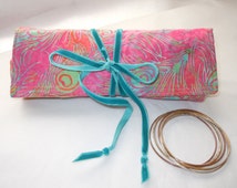 How to Make a Jewelry Roll-up Travel Case - Create Whimsy