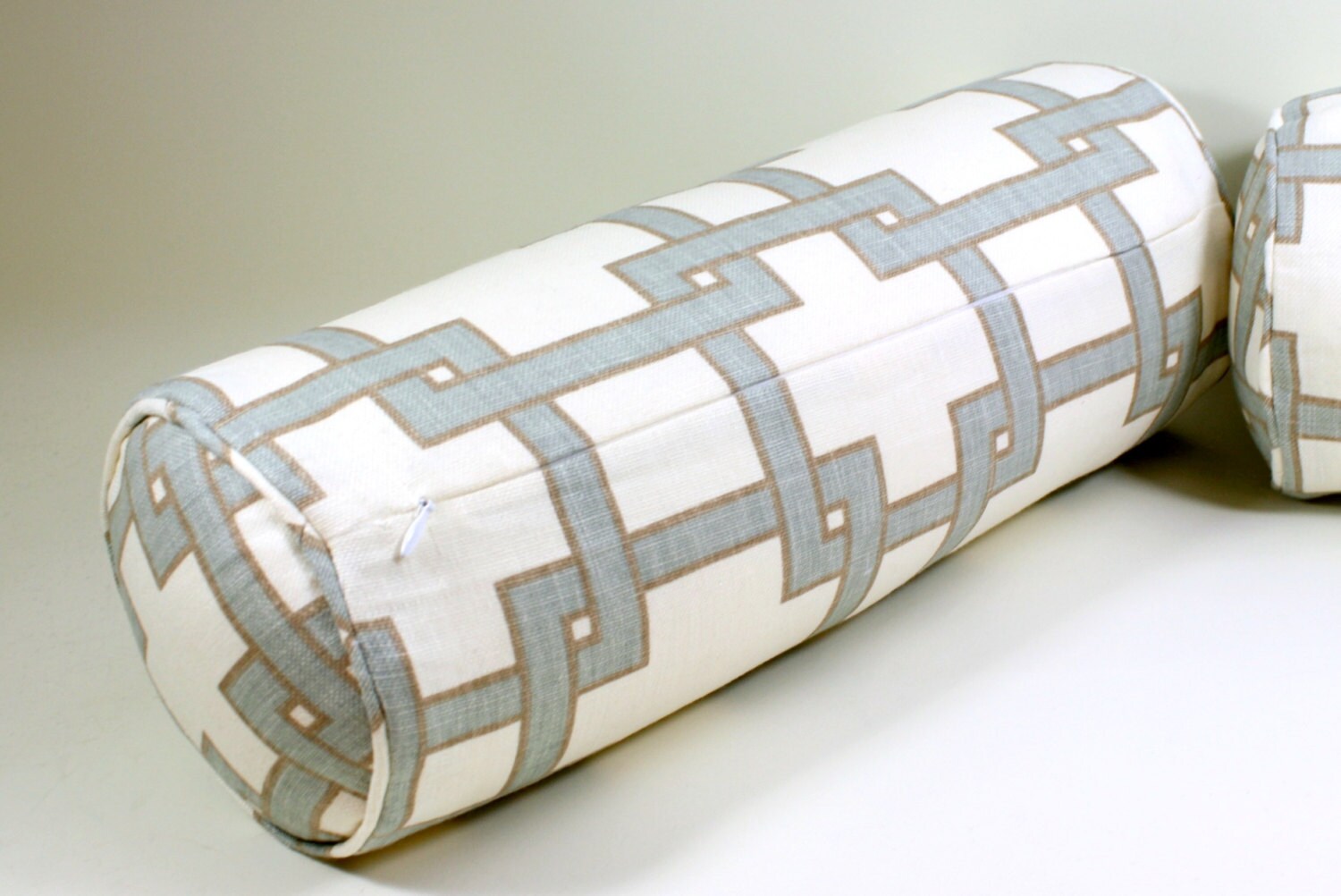 Round Bolster Pillow Cover Kravet Citysquare in by trendypillows